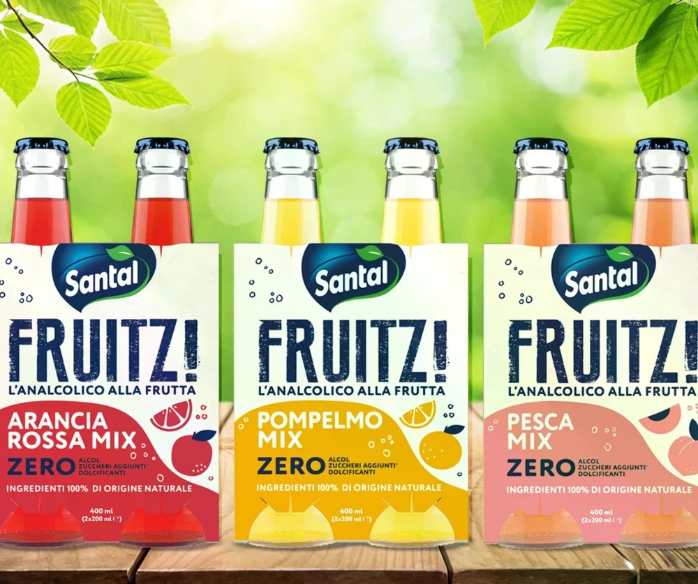 Santal Fruitz (Arancia Rossa / Pesca / Pompelmo) 400 ml - Offerta nel negozio Carrefour