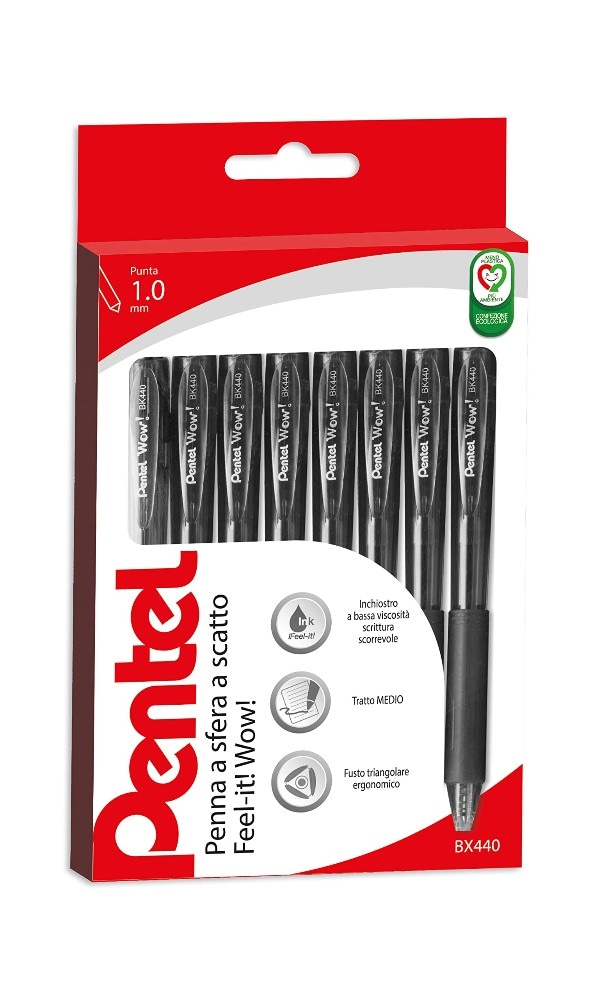 Penne a scatto Wow 8 pezzi Pentel in offerta da Iper La grande i
