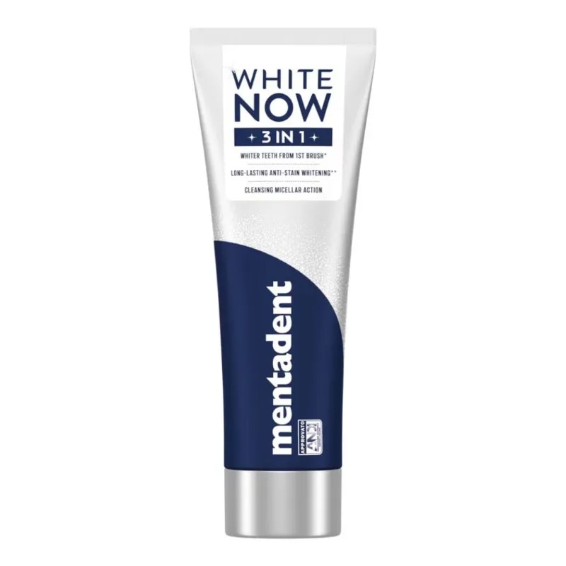 Mentadent White now 75 ml confezione in offerta da Lidl