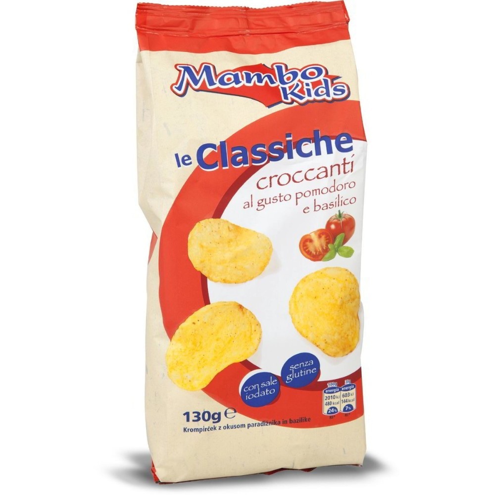 Patatine Rigate al Pomodoro 120 g Mambo Kids - Offerta nel negozio Eurospin