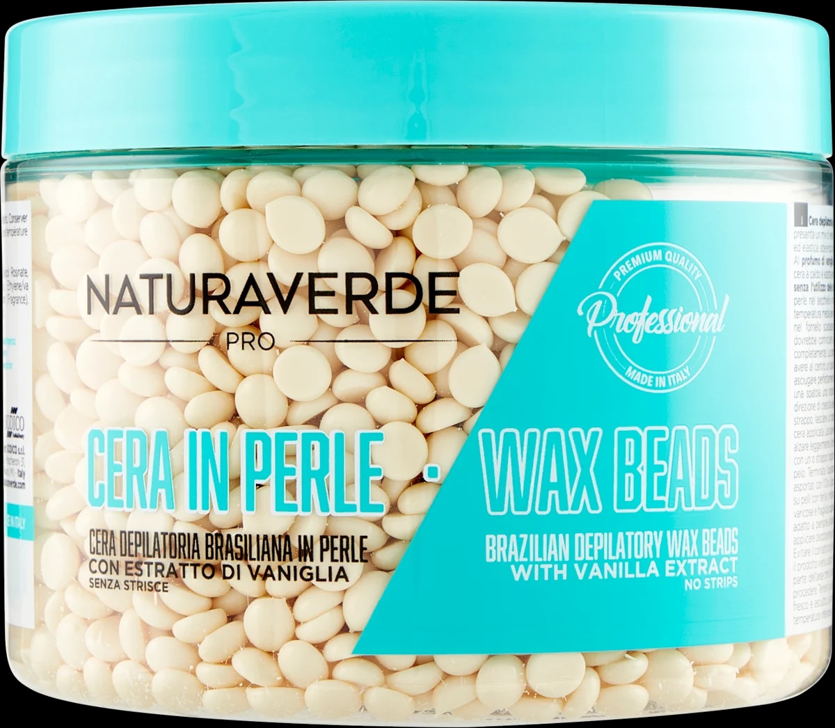 Cera depilatoria brasiliana in perle Naturaverde ml 250 - Offerta nel negozio Bennet