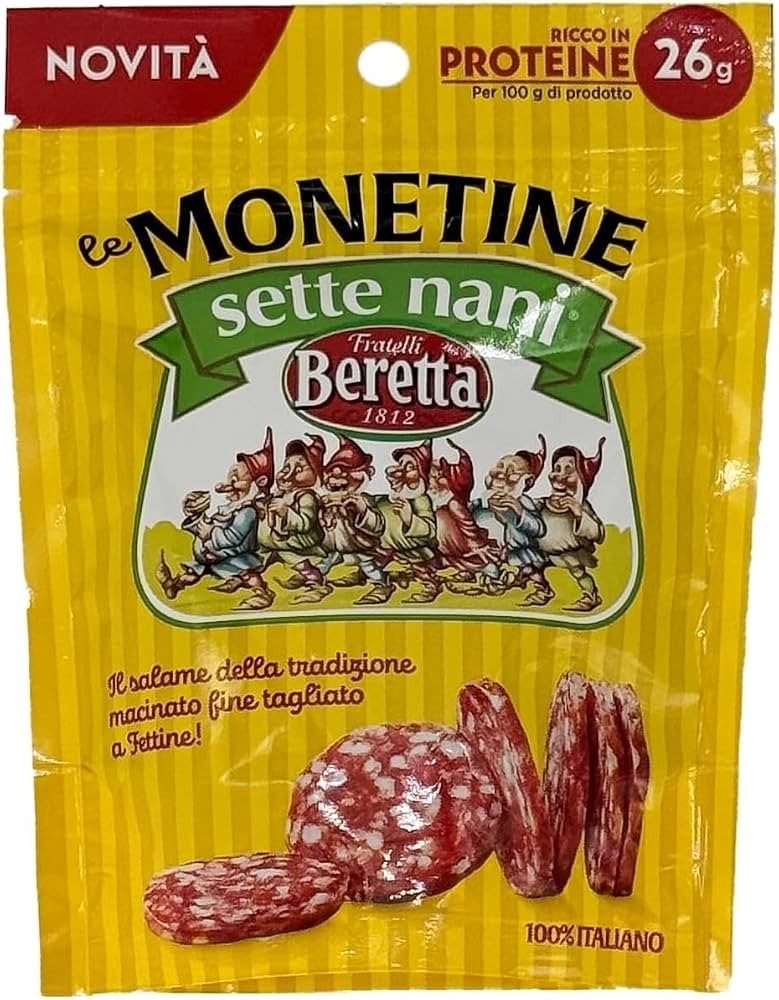 Monetine Sette Nani Beretta 70 g in offerta da Carrefour