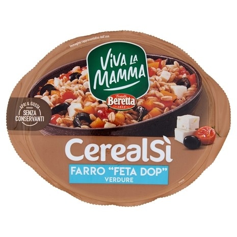 Farro, feta e verdura o insalata di riso Viva la mamma da 220 g in offerta da Coop