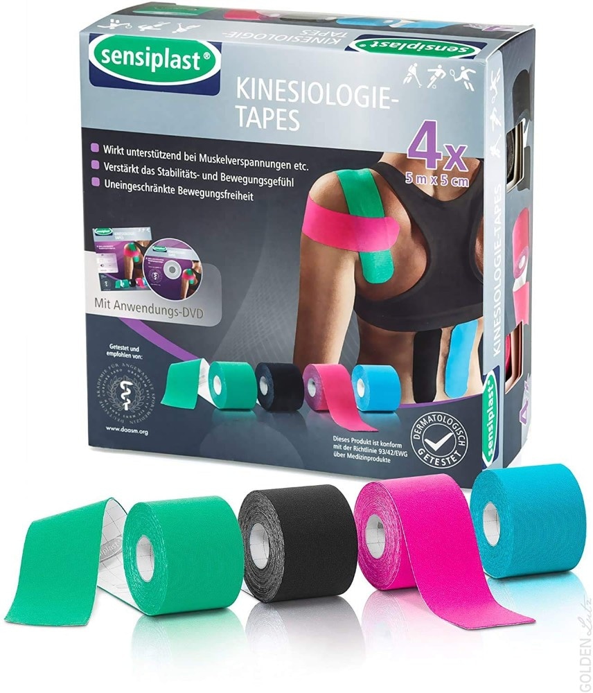 Nastro kinesiologico 4 pezzi Sensiplast in offerta da Lidl