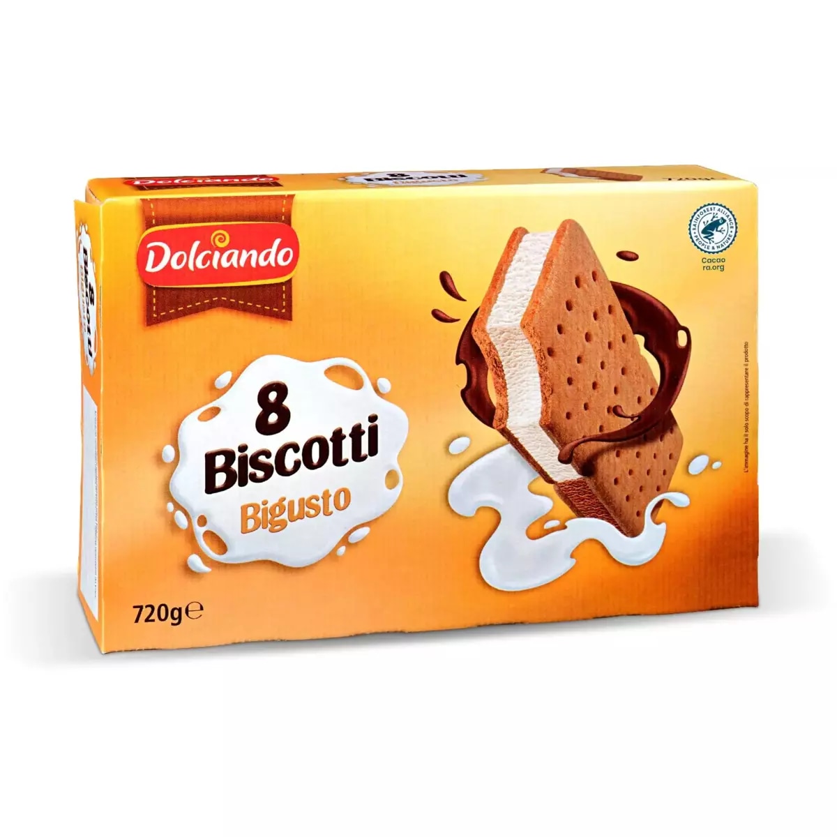 Dolcerande biscotti bigusto 8 pz, 720 g in offerta da Eurospin