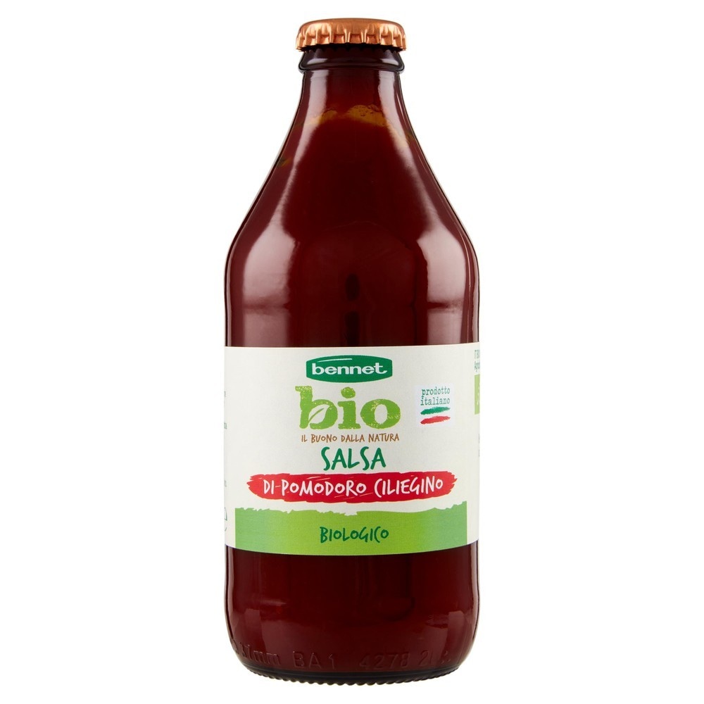 Salsa di Pomodoro Ciliegino Biologico Bennet Bio 330 g in offerta da Bennet