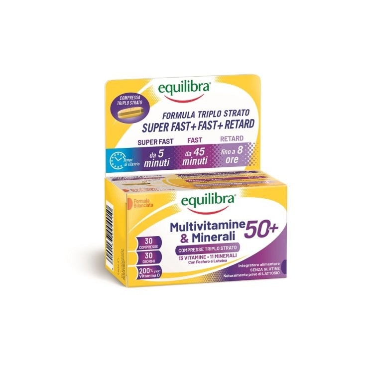 Multivitamine & Minerali o Gruppo B 30 compresse confezione Equilibra in offerta da Lidl