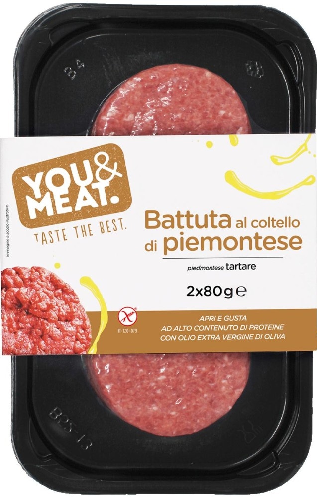 Battuta al coltello piemontese g 160 You&Meat in offerta da Bennet