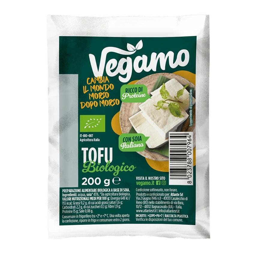 Tofu Bio Vegano 200 g Vegamo in offerta da MD