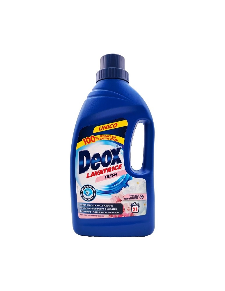 Detersivo liquido lavatrice Deox 1000 ml in offerta da Il Gigante