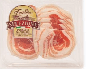 Pancetta Nazionale 100 g in offerta da MD