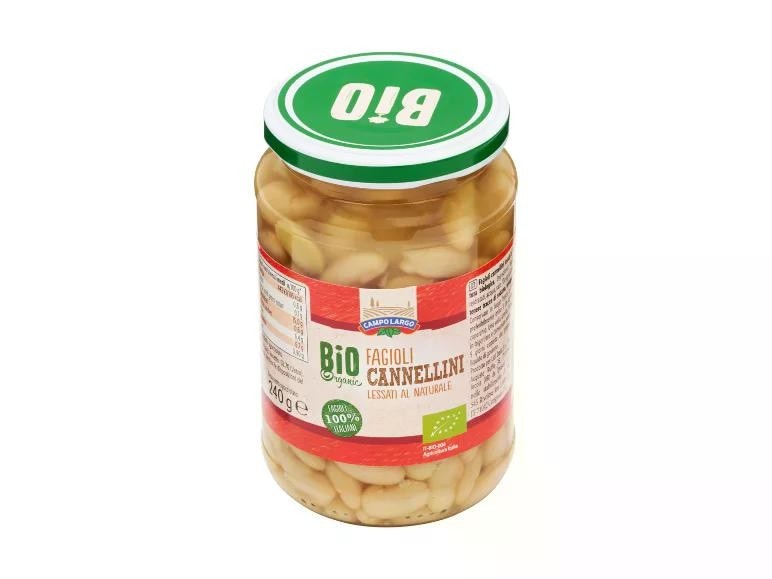 Fagioli cannellini BIO 240 g Campo Largo in offerta da Lidl