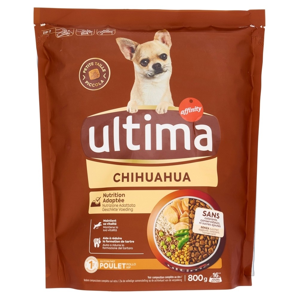 Alimento secco per Chihuahua Ultima g 800 in offerta da Bennet
