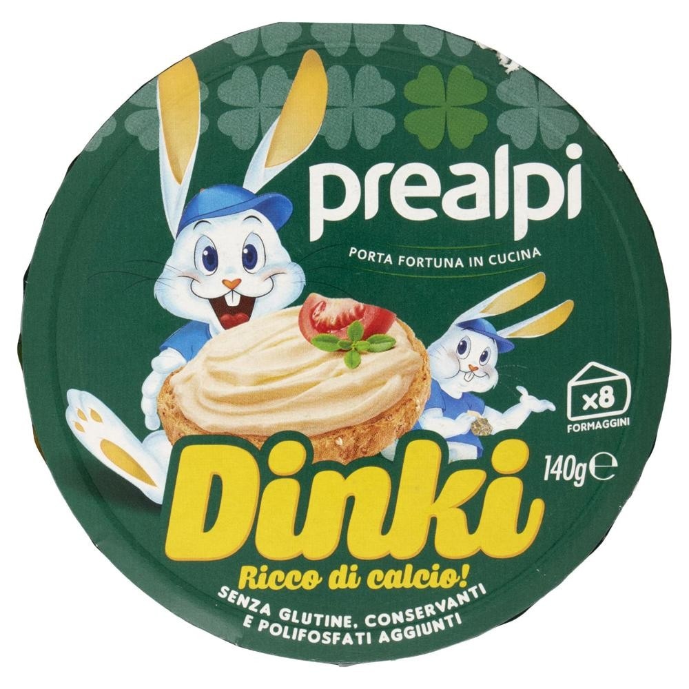 Dinki 8 Formaggini Prealpi 140 g in offerta da Bennet