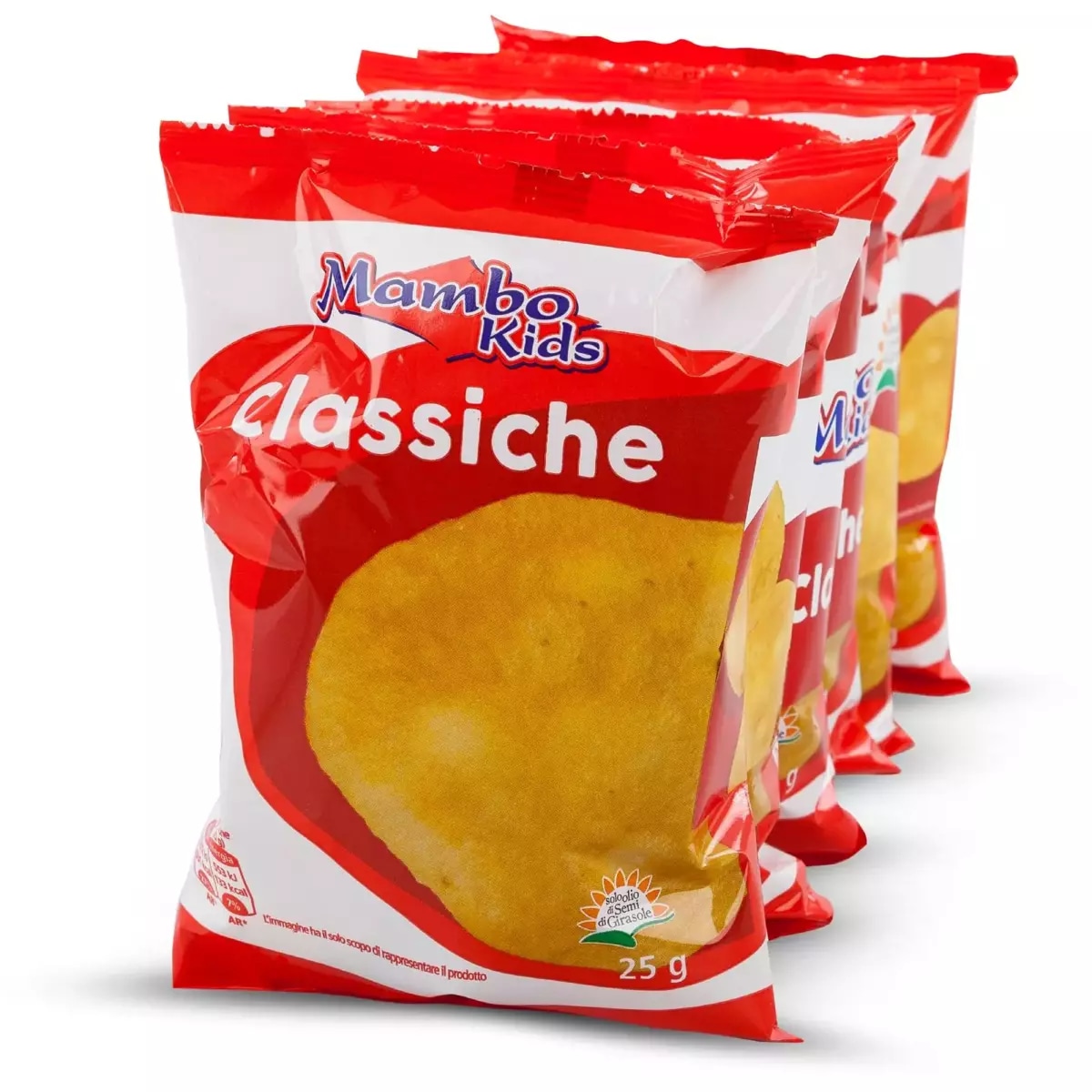 Dolciando patatine classiche multipack 6 x 25 g in offerta da Eurospin