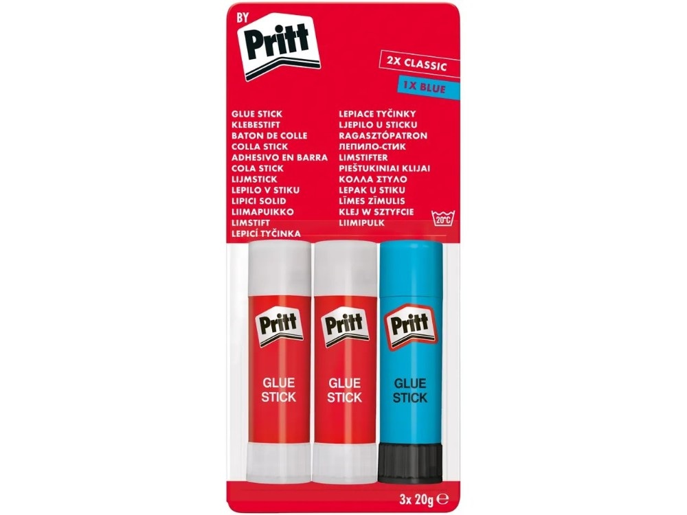 Pritt colla stick 3x20g o 5x10g in offerta da Lidl