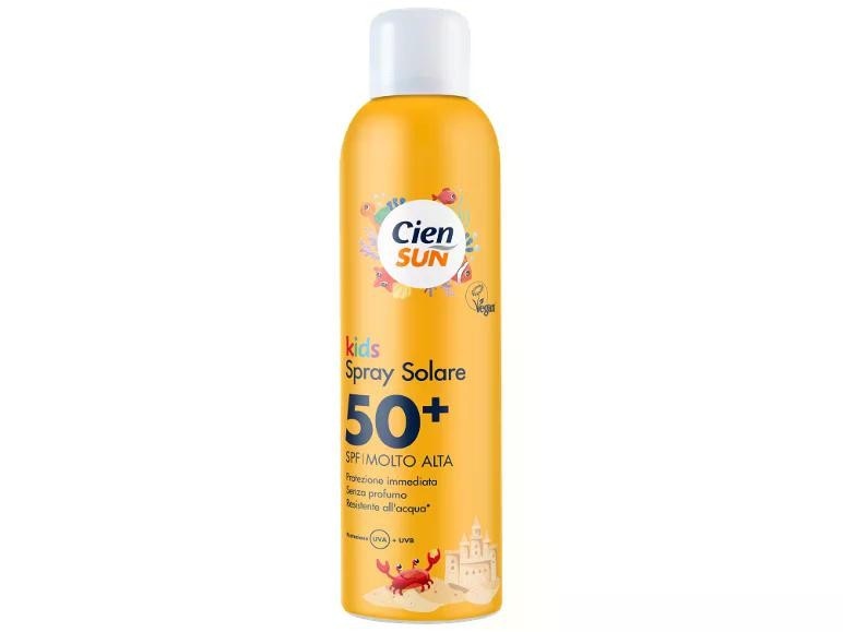 Cien Sun Spray solare per bambini 150 ml - Offerta nel negozio Lidl