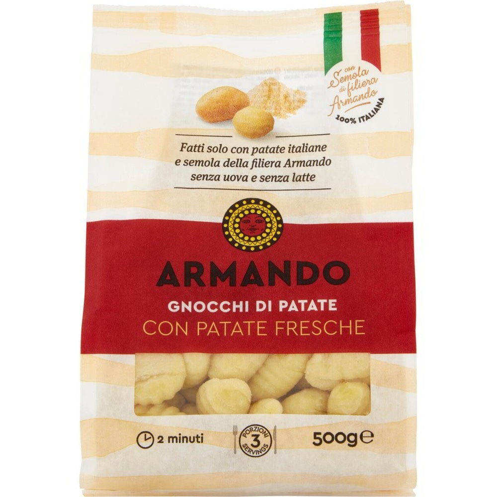 Armando pasta trafilata al bronzo o gnocchi di patate 500 g in offerta da Iper La grande i