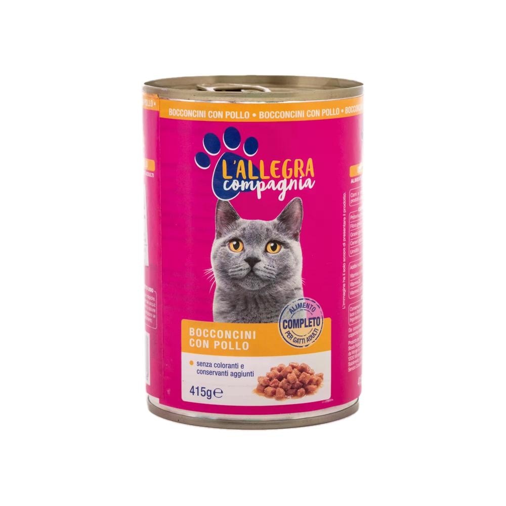 Bocconcini XXL Gatto L'Allegra Compagnia 24 x 100 g = 2,4 kg in offerta da Penny