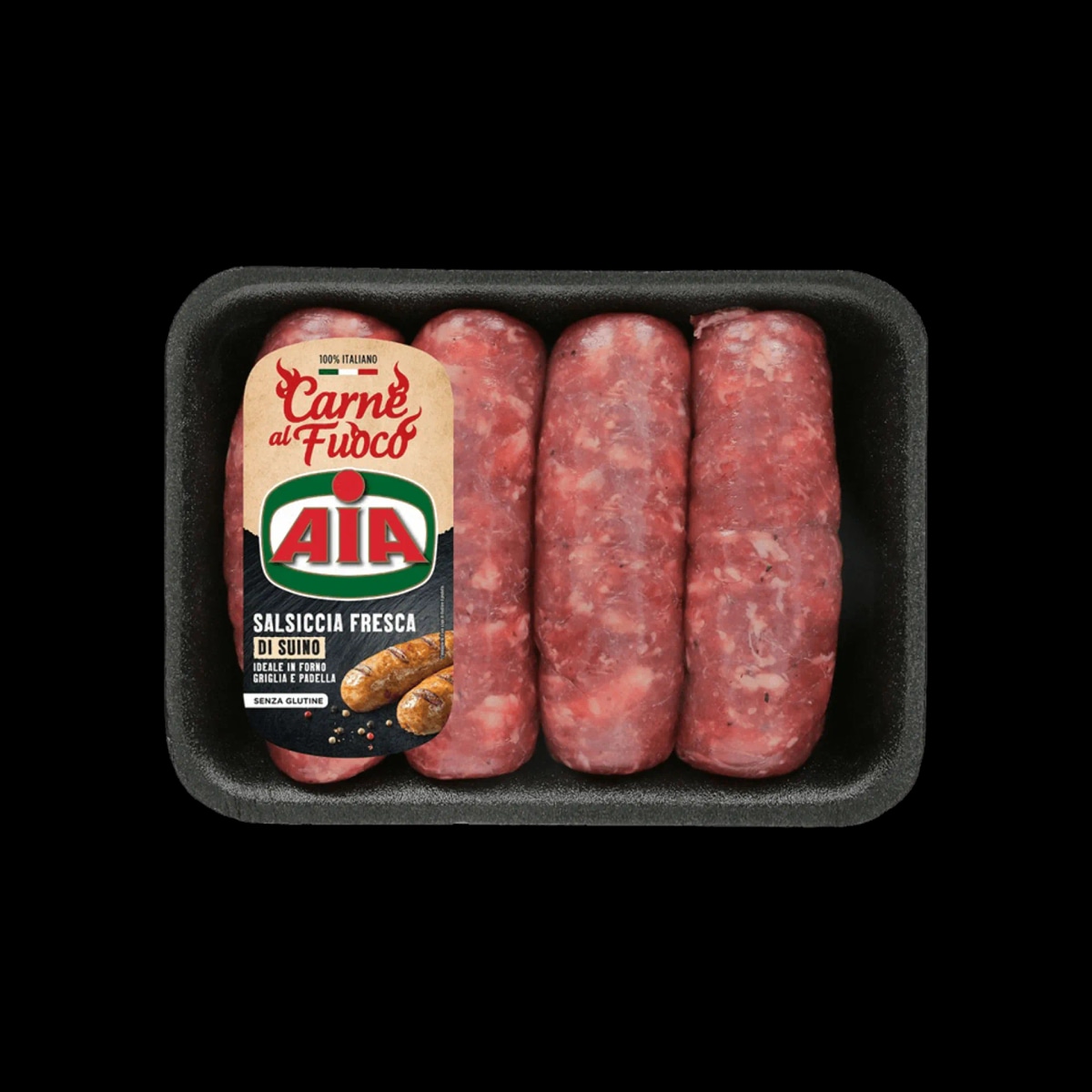Salsiccia Punta di Coltello Aia Carne al Fuoco 400 g in offerta da Carrefour