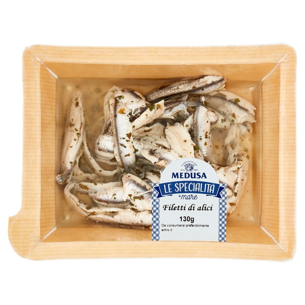 Medusa filetti di alici 130 g in offerta da Bennet
