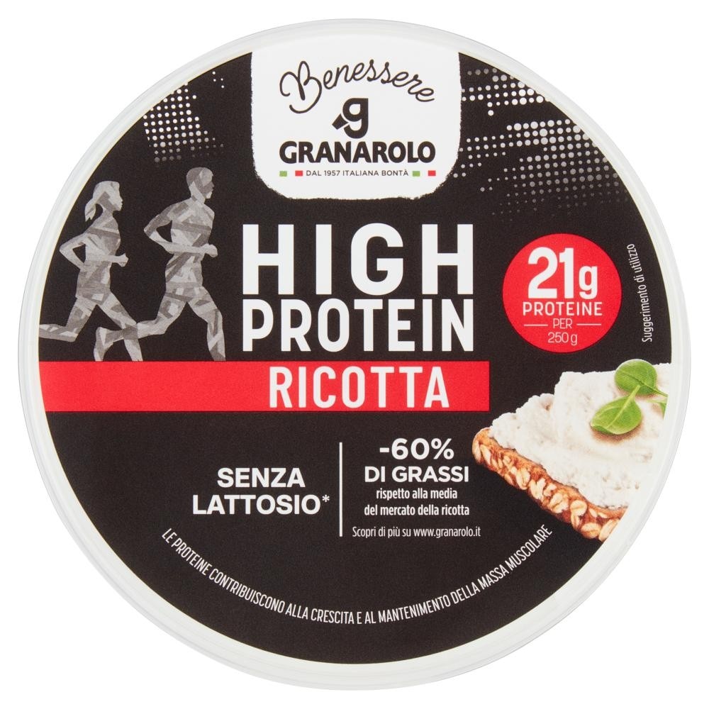 Ricotta High Protein Granarolo 250 g in offerta da Bennet