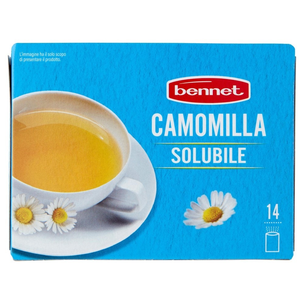 Camomilla solubile Bennet 14 bustine in offerta da Bennet