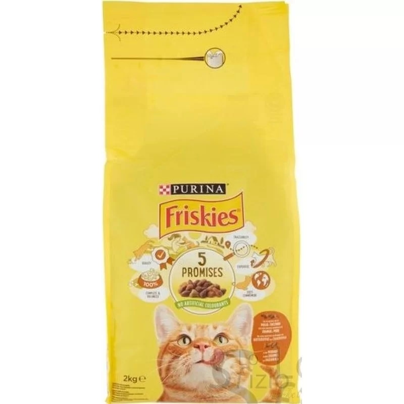 Alimento secco per gatti Friskies 2 kg in offerta da Coop