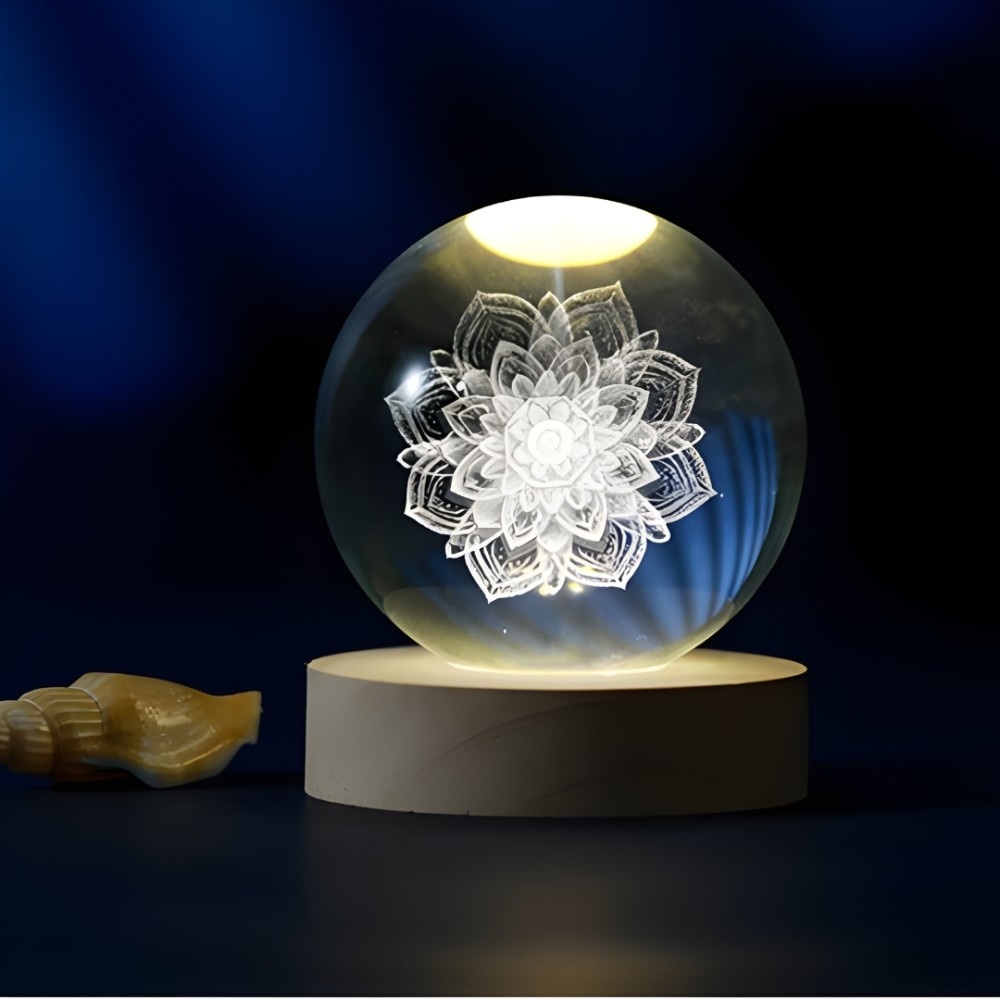Lampada da tavolo LED Mandala HTC - Offerta nel negozio Maury's