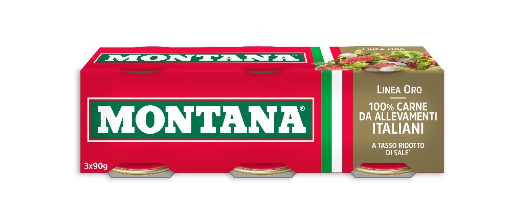 Montana carne in scatola Linea Oro 3x90 g in offerta da Bennet