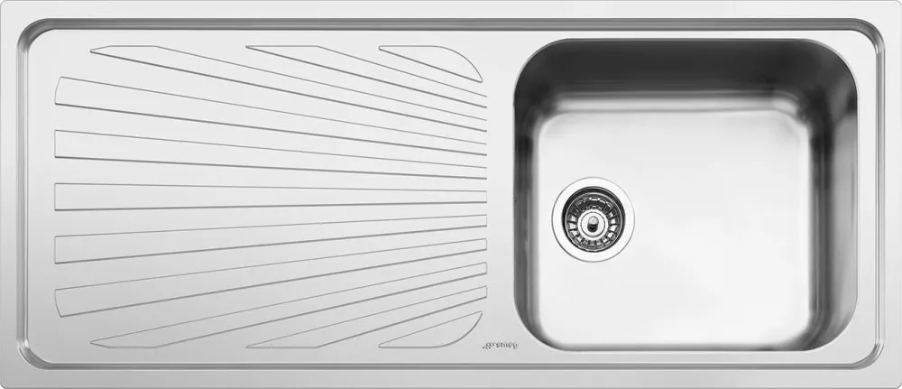 Lavello acciaio inox 116 cm smeg in offerta da Unieuro