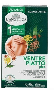 Integratore Ventre Piatto Plus 40 capsule L'Angelica in offerta da Bennet