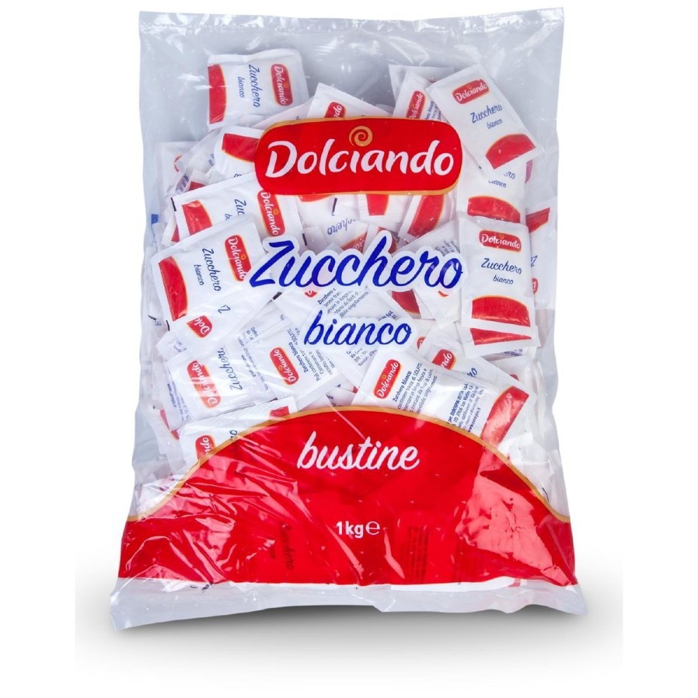 Zucchero bianco in bustine 1 kg Dolciando in offerta da Eurospin