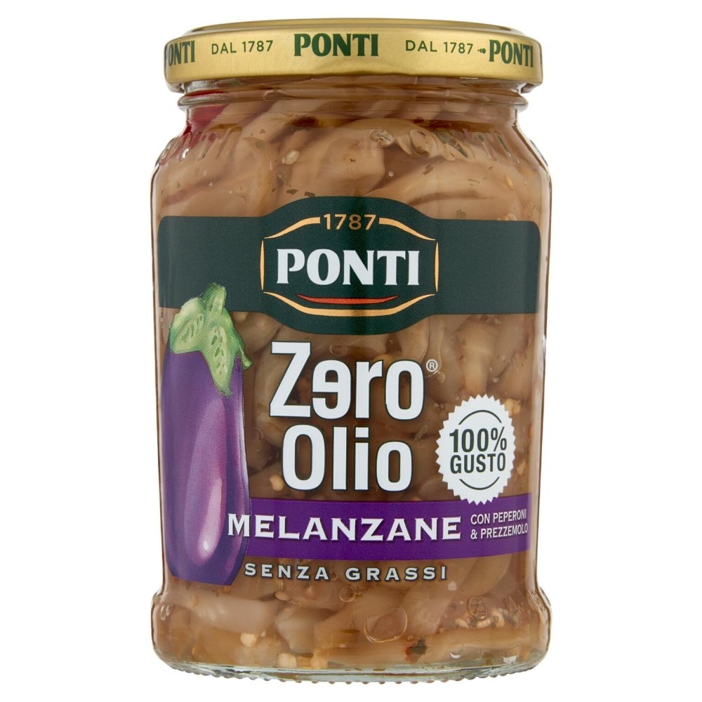 Melanzane "Zero Olio" 290 g Ponti in offerta da ALDI