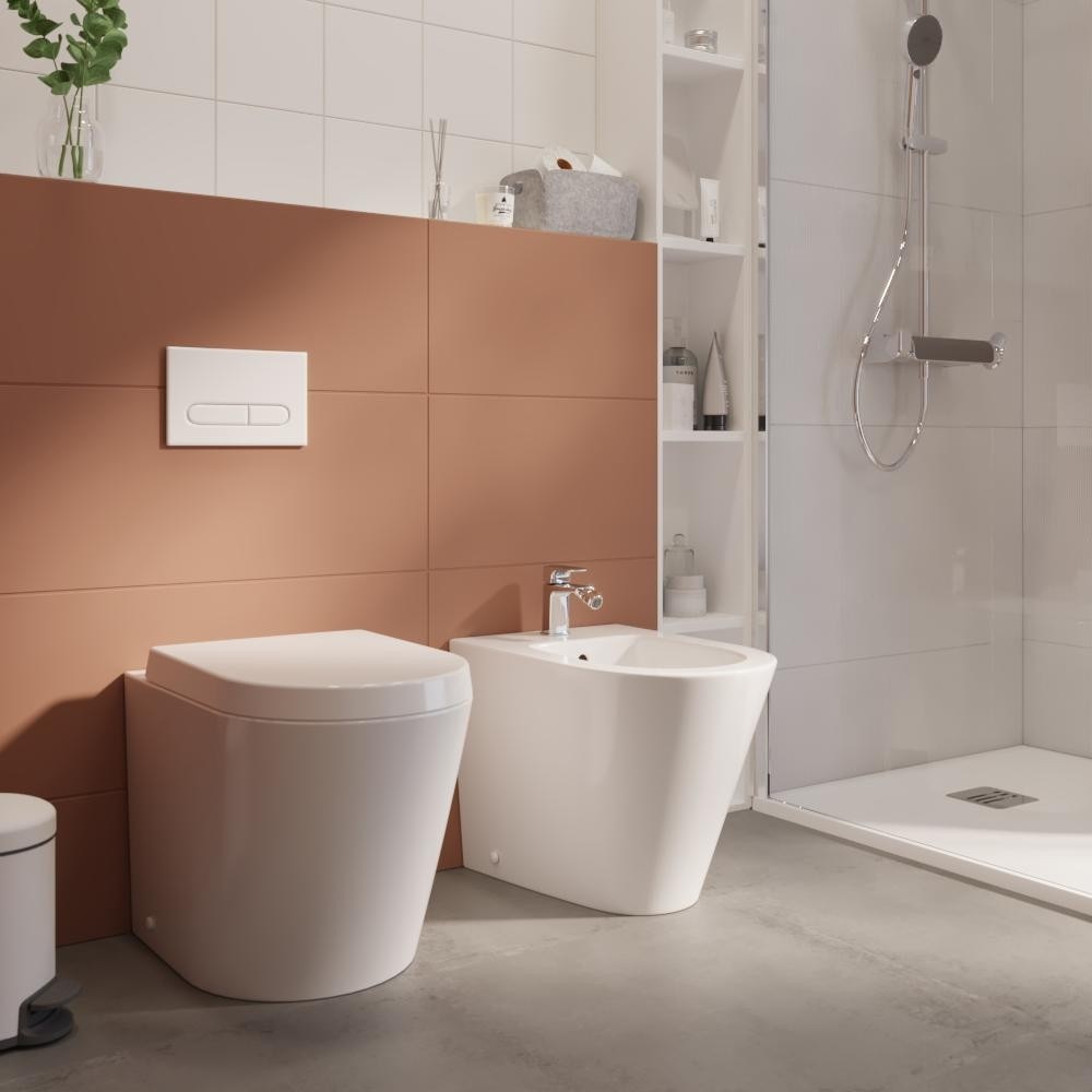 Coppia di sanitari filoparete EASY Sensea - Offerta nel negozio Leroy Merlin