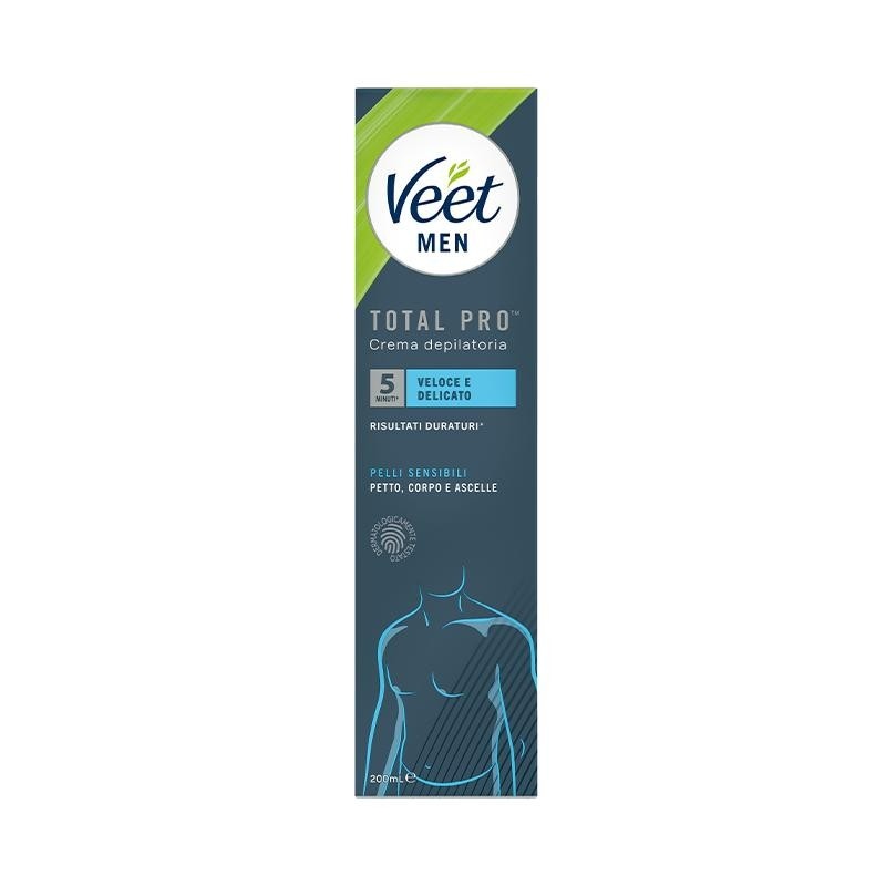 Veet Men Sensitive crema depilatoria 200 ml in offerta da Bennet
