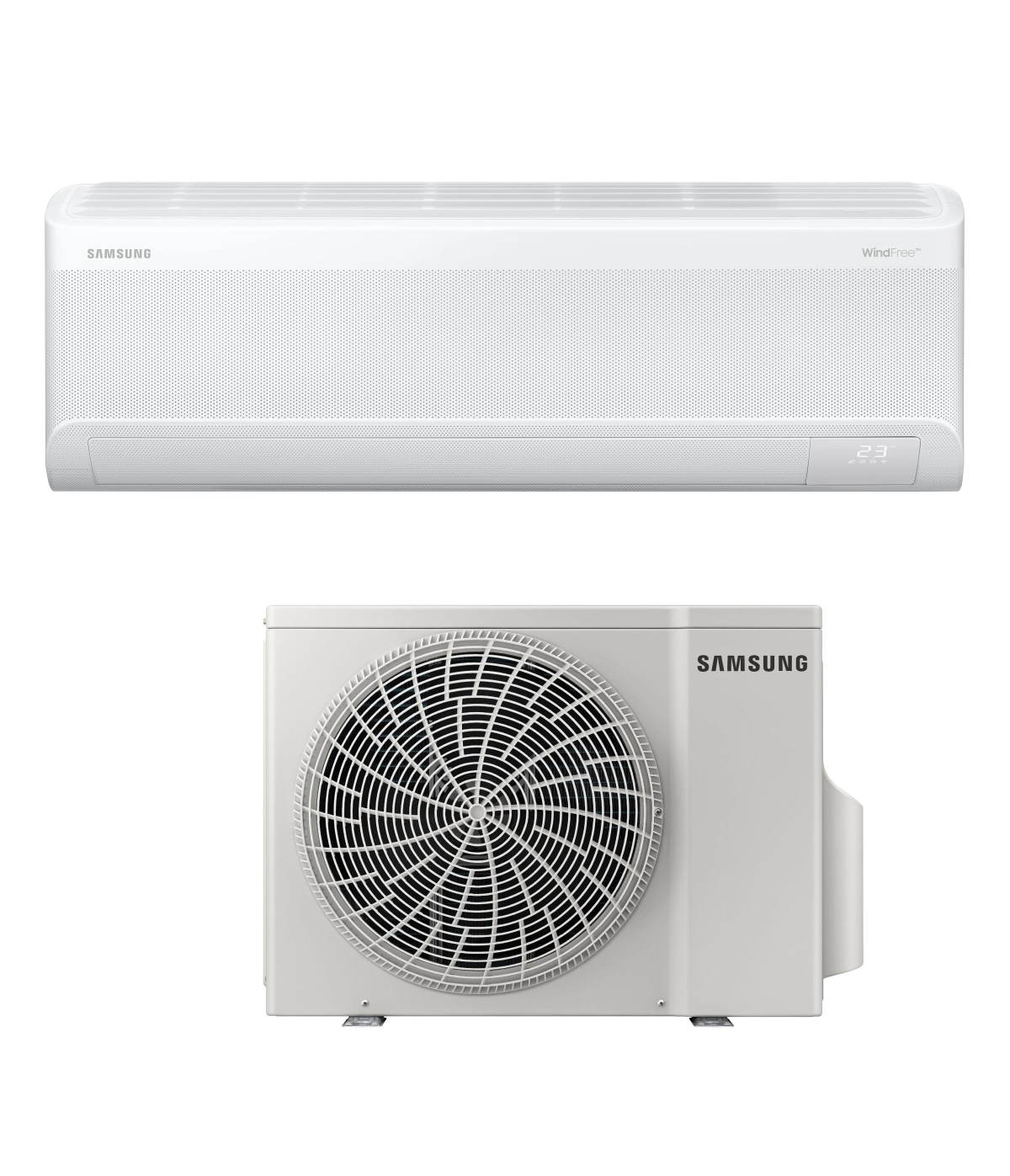 Kit monosplit AR60F12C1AWNEU WindFree Comfort S2 12.000 BTU/h Samsung in offerta da Euronics