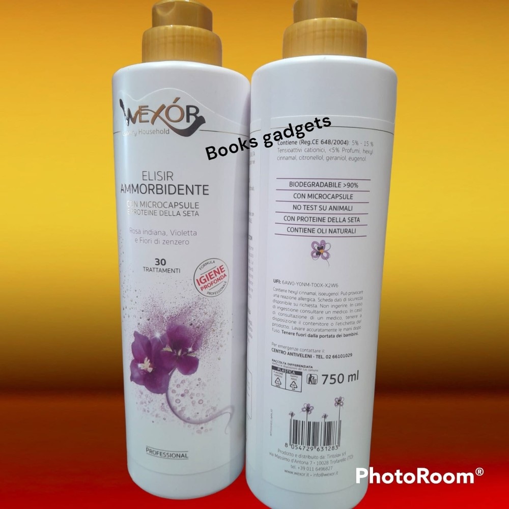 Ammorbidente concentrato Elisir 750 ml Wexor in offerta da Panorama