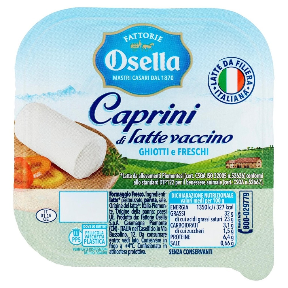 Ghiottofreschi Osella 100 g in offerta da Carrefour