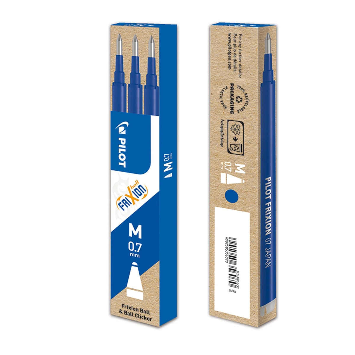 Refill ricambio per penna cancellabile Frixion Pilot 3 pezzi in offerta da Coop