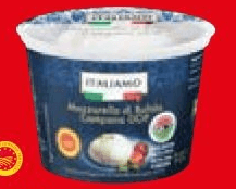 Mozzarella di Bufala Campana DOP 100 g Italiamo in offerta da Lidl