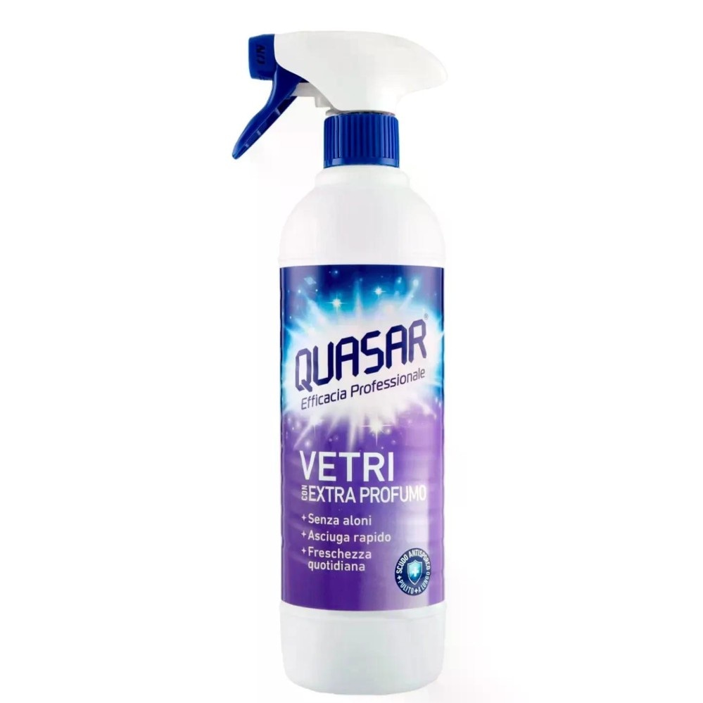 Detergente Spray Quasar Vetri 580 ml in offerta da Carrefour