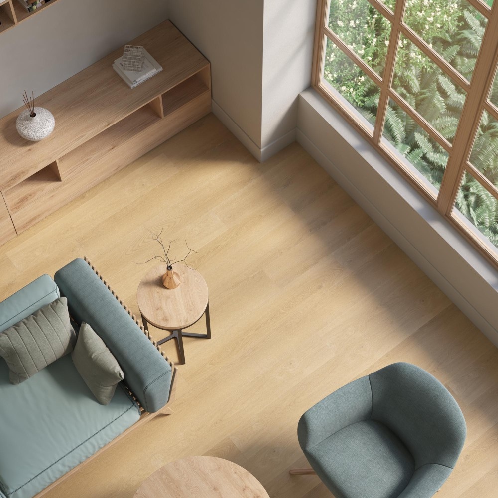 Pavimento SPC Canellia rovere naturale 18x122 cm Sp. 5,5 mm Artens in offerta da Leroy Merlin