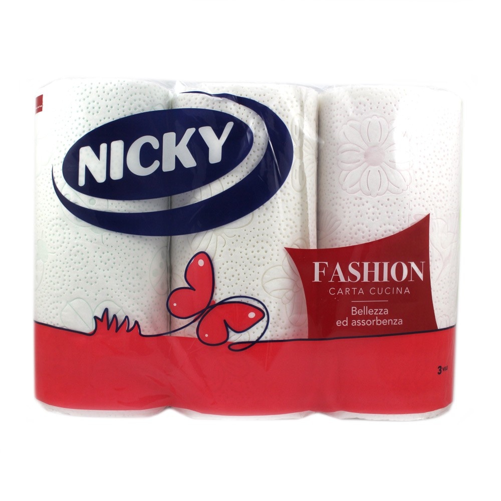 Carta da cucina Fashion 3 rotoli in offerta da Iper La grande i