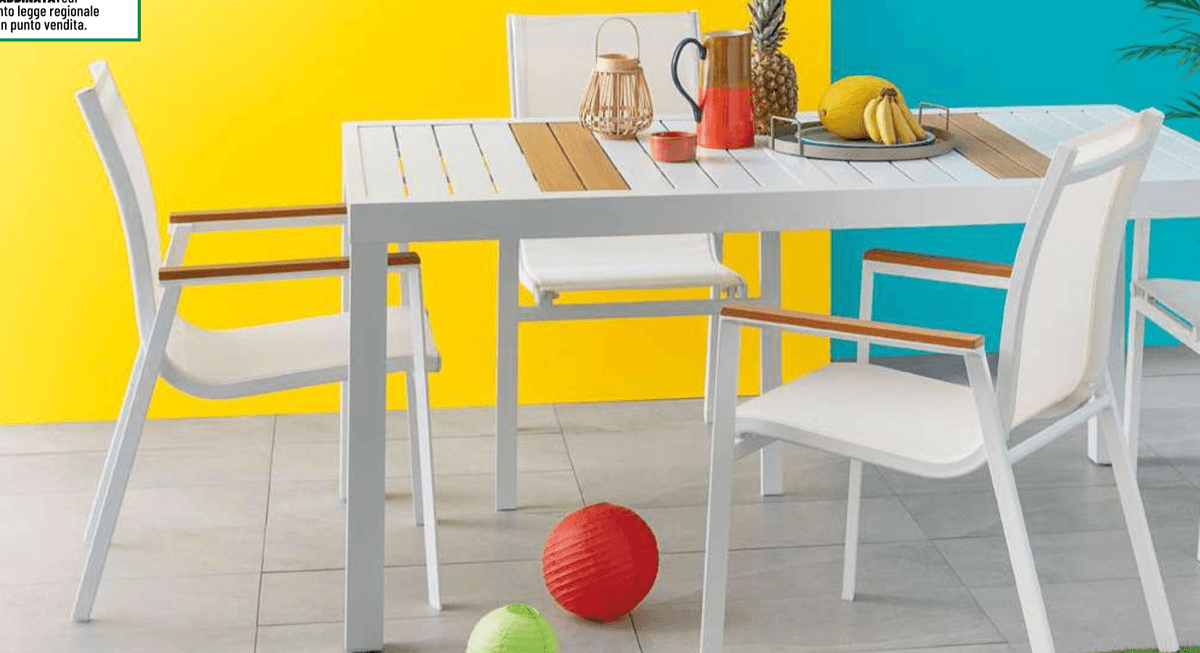 Set Tavolo e Sedie - Offerta nel negozio Iper La grande i