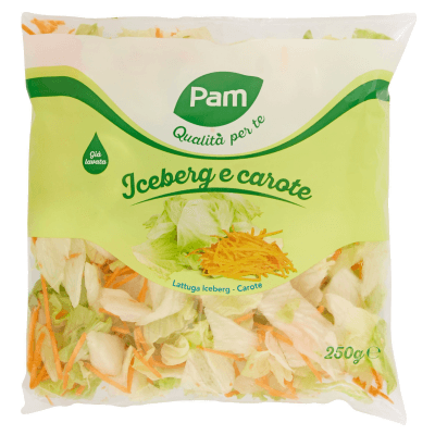 Insalata Iceberg e carote Pam g 250 in offerta da Panorama