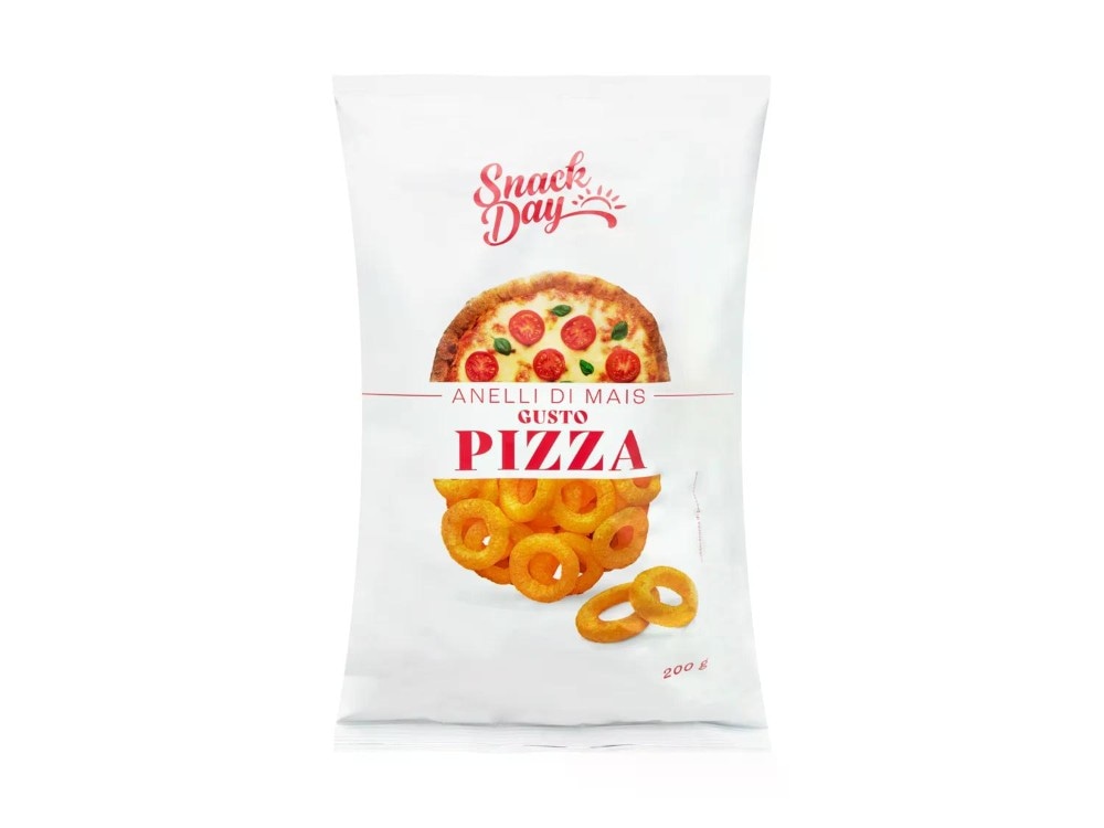 Snack Day anelli di mais gusto pizza 200 g in offerta da Lidl