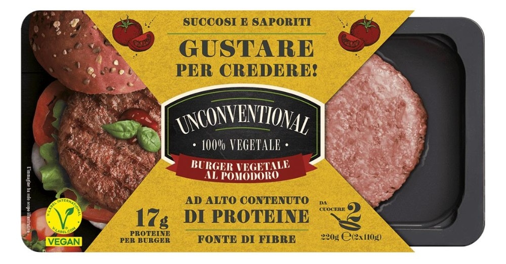 Burger vegetale classico o al pomodoro 110 g x2 GRANAROLO in offerta da Iper La grande i