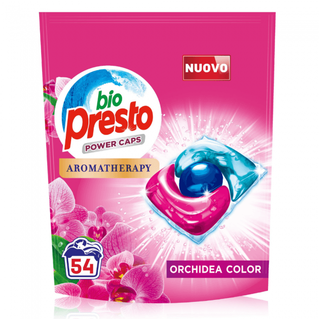 Detersivo pre-dosato Power Caps conf. da 54 Bio Presto in offerta da Bennet
