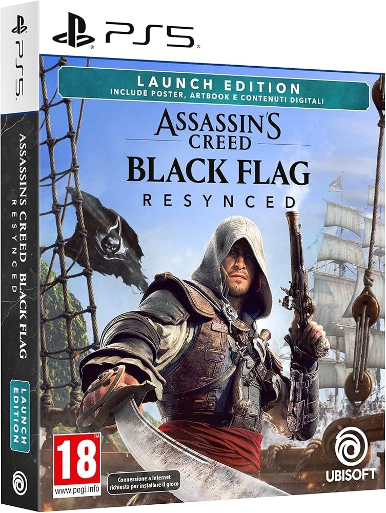 Gioco PS5 Assassin's Creed Black Flag Resynced in offerta da Euronics